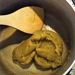 玄米茶のシュークリーム（シュー生地）のレシピ02